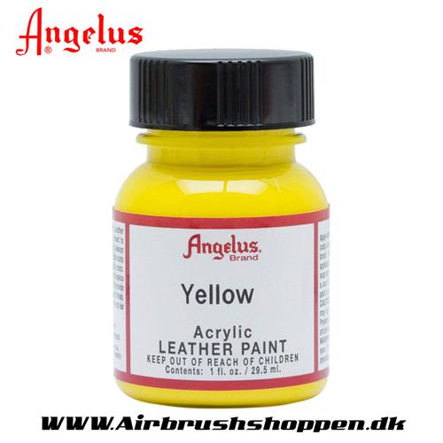 Yellow - Gul ANGELUS LEATHER PAINT 29,5 ML ,  075 